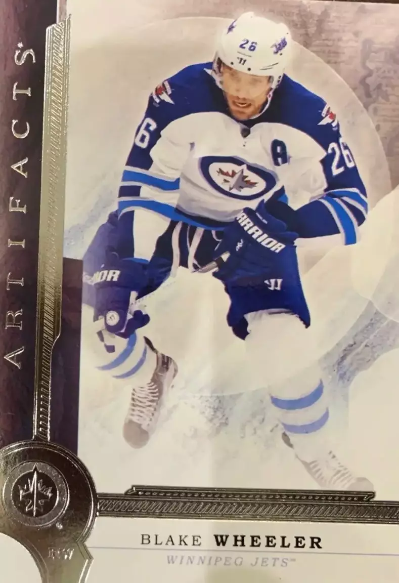 Хоккей. Карточка Blake Wheeler-Блейк Уилер Winnipeg Jets-Виннипег Джетс НХЛ-NHL
