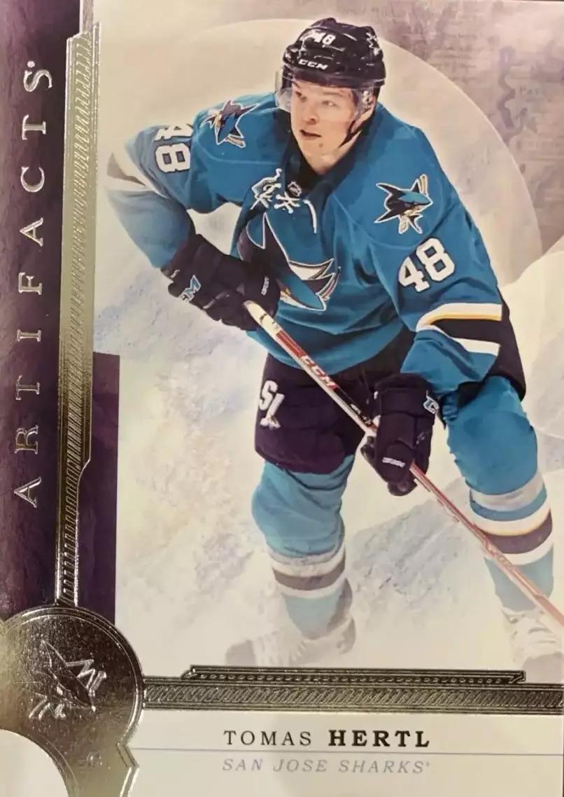 Хоккей. Карточка Tomas Hertl-Томаш Гертл San Jose Sharks/Сан-Хосе Шаркс НХЛ-NHL