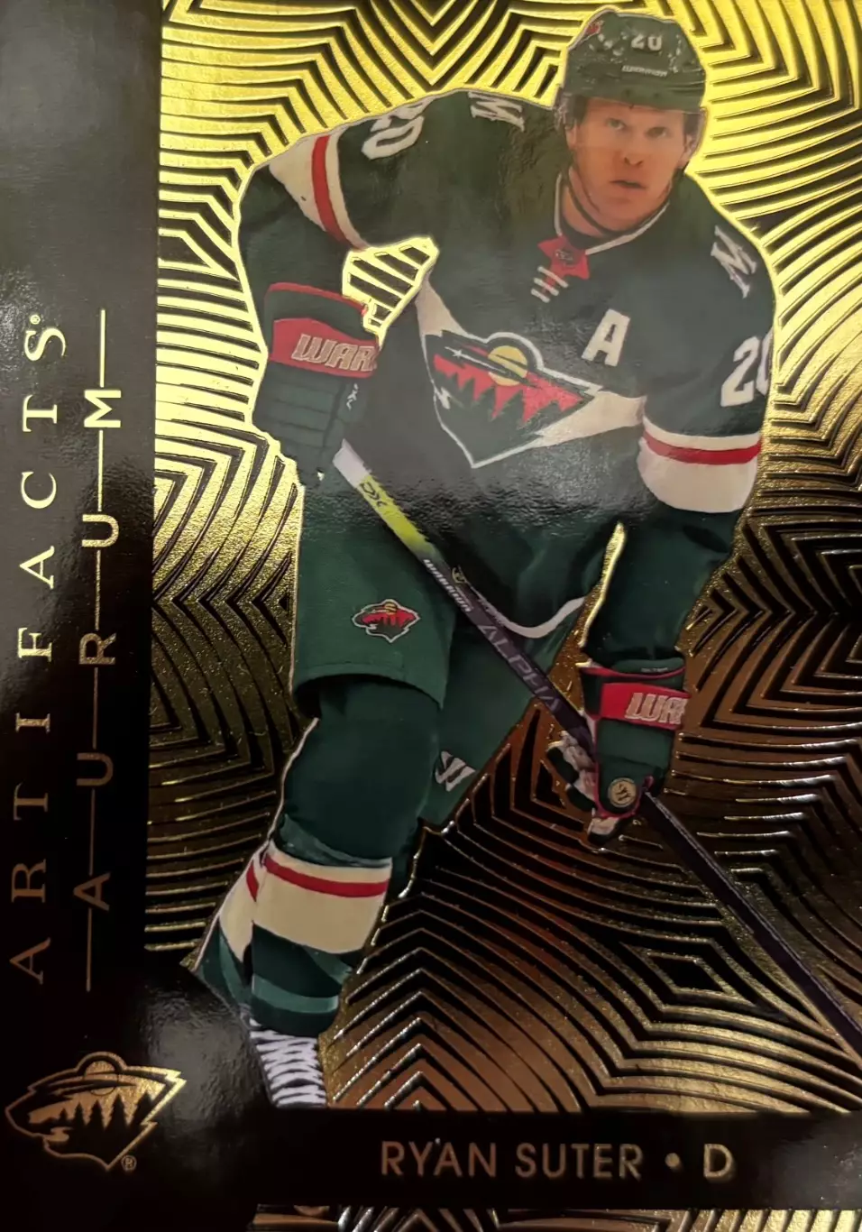 Хоккей. Карточка Ryan Suter-Райан Сутер Minnesota Wild - Миннесота Уайл НХЛ/NHL