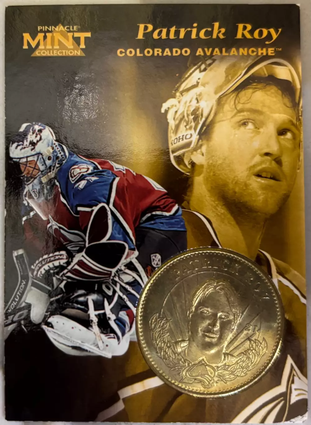 Хоккей. Карточка Patrick Roy - Патрик Руа Colorado Avalanche - Колорадо НХЛ/NHL