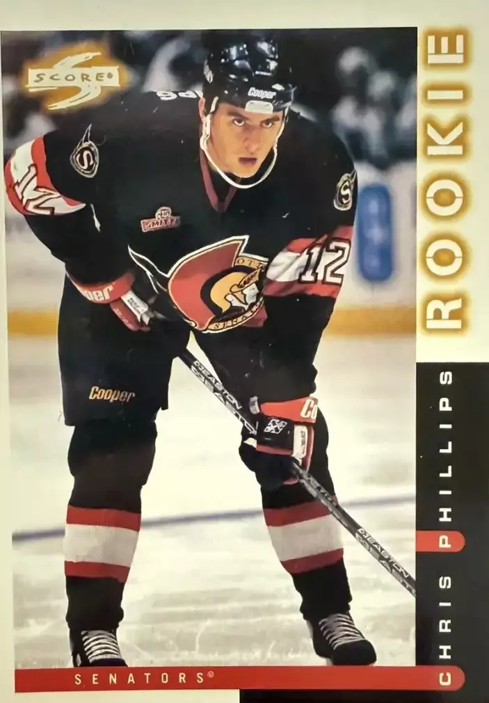 Хоккей. Карточка Chris Phillips - Крис Филлипс Ottawa Senators - Оттава НХЛ/NHL