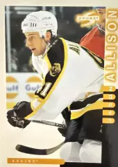 Хоккей. Карточка Jason Allison - Джейсон Эллисон Boston Bruins - Бостон НХЛ-NHL