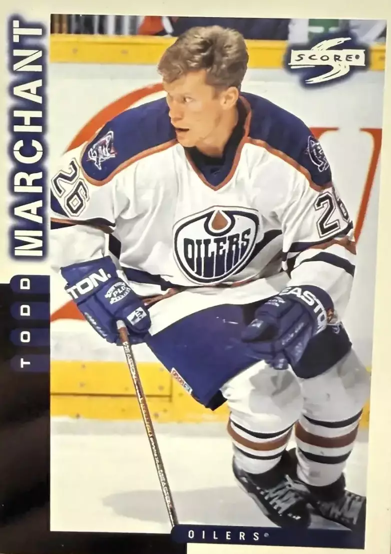 Карточка Todd Marchant - Тодд Марчант Edmonton Oilers - Эдмонтон Ойлерз НХЛ-NHL