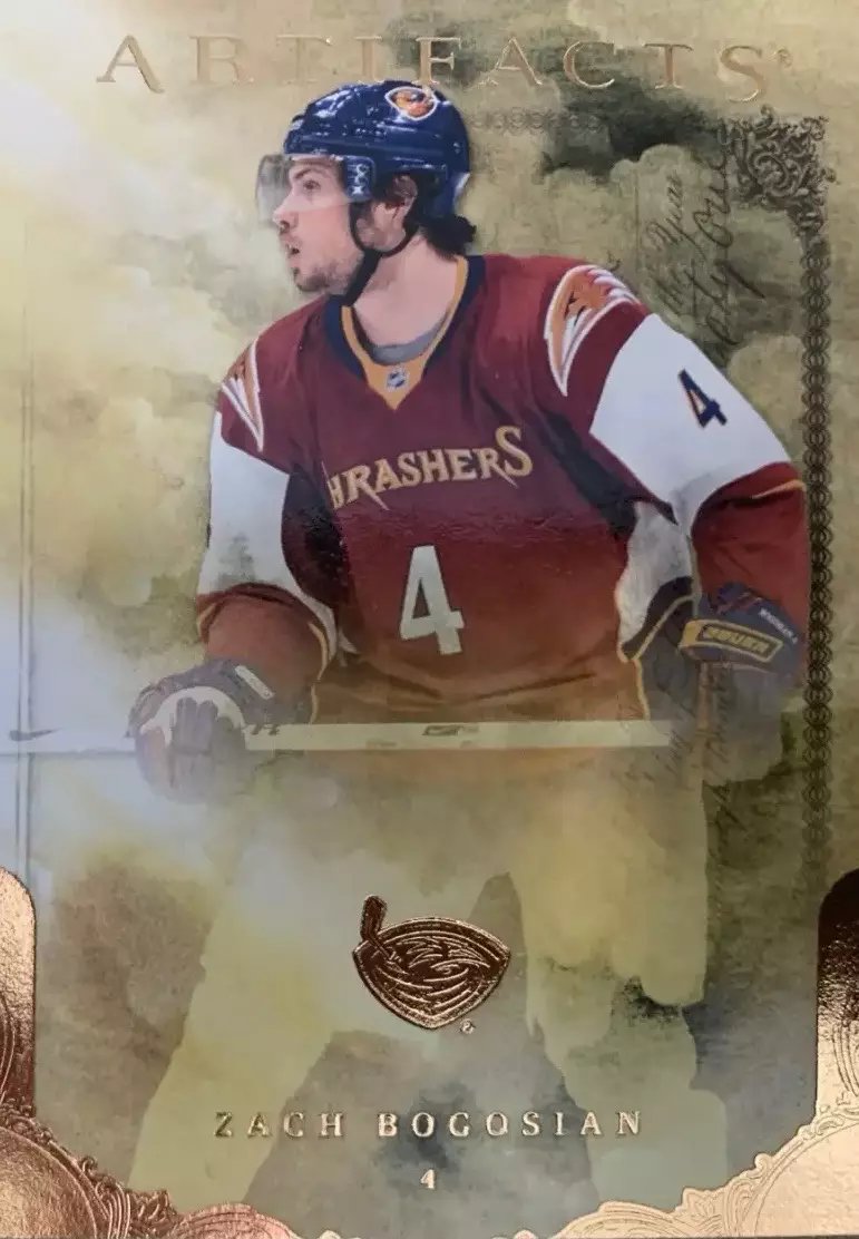 Хоккей. Карточка Zach Bogosian - Зак Богосян Atlanta Thrashers - Атланта НХЛ/NHL