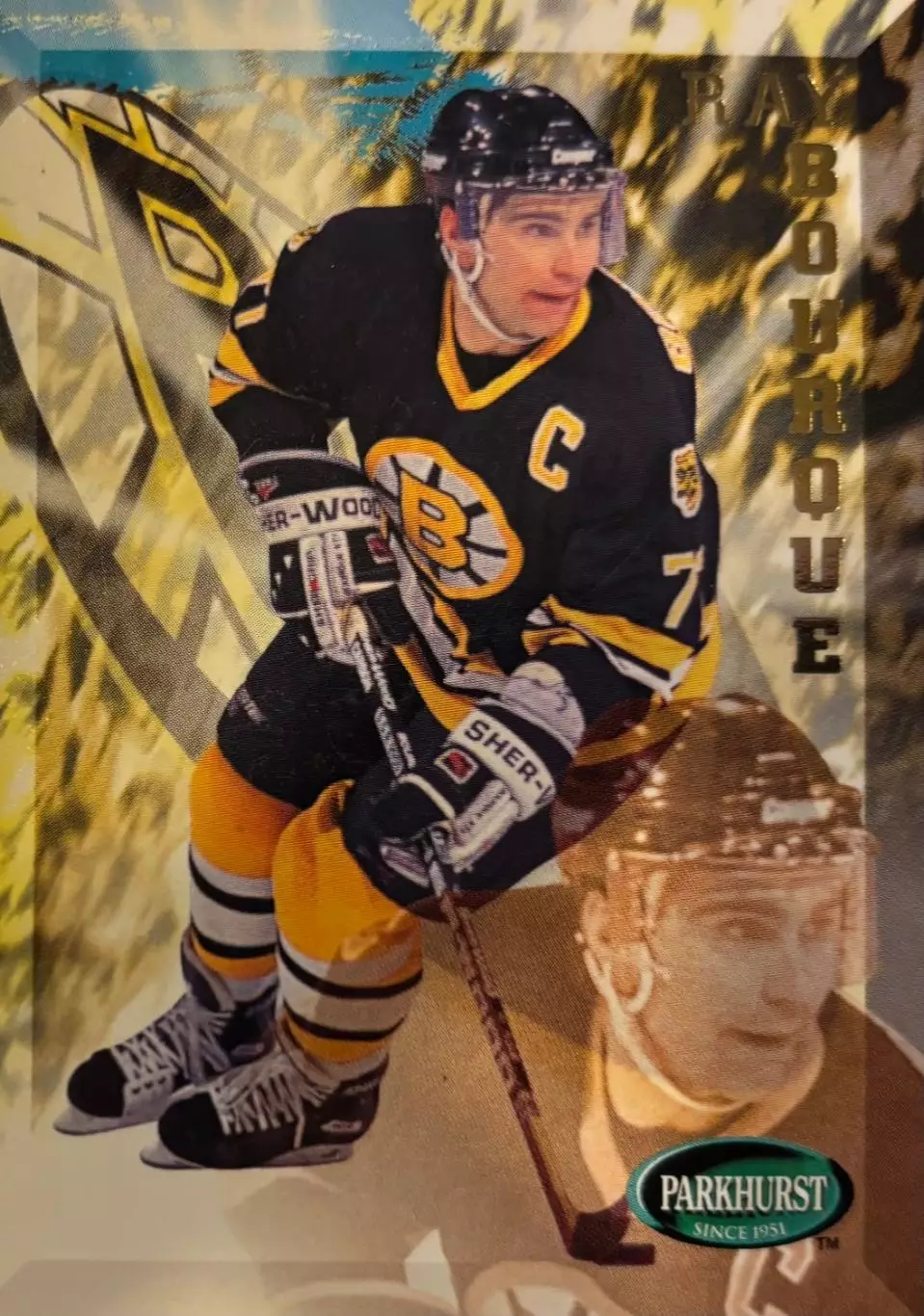 Хоккей. Карточка Ray Bourque/Рэй Бурк Boston Bruins/Бостон Брюинз НХЛ/NHL