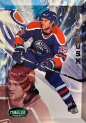 Хоккей. Карточка Louie DeBrusk - Луи Дебраск Edmonton Oilers - Эдмонтон НХЛ/NHL