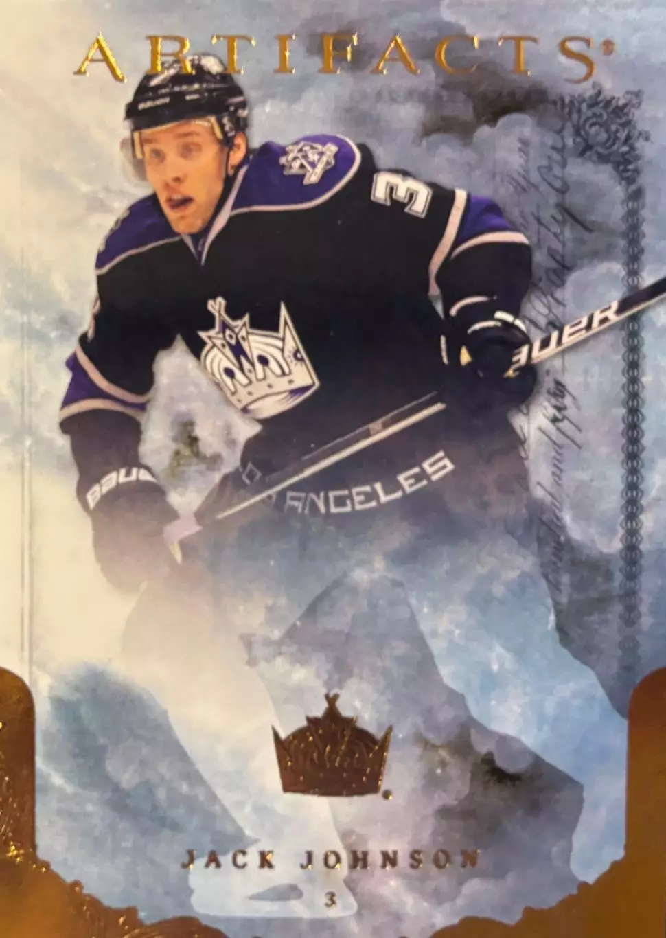 Карточка Jack Johnson-Джек Джонсон Los Angeles Kings/Лос-Анджелес Кингз НХЛ/NHL