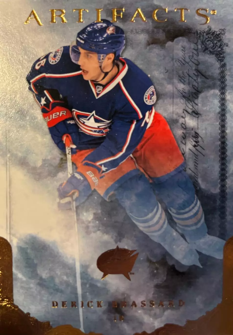 Карточка Derick Brassard-Дерик Брассар Columbus Blue Jackets - Коламбус НХЛ/NHL