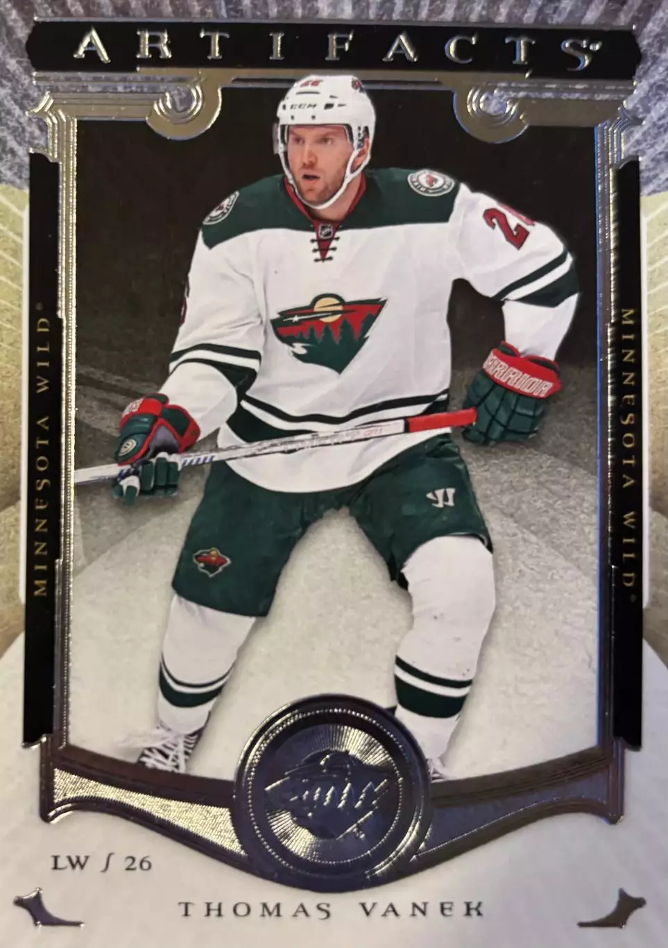Хоккей/ Карточка Thomas Vanek-Томас Ванек Minnesota Wild/Миннесота Уайлд НХЛ/NHL