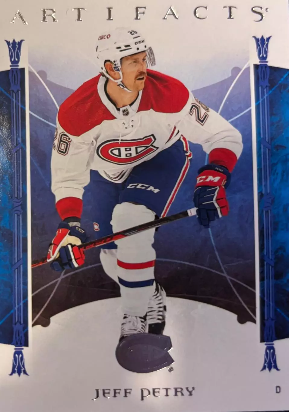Карточка Jeff Petry-Джефф Питри Montreal Canadiens - Монреаль Канадиенс НХЛ/NHL
