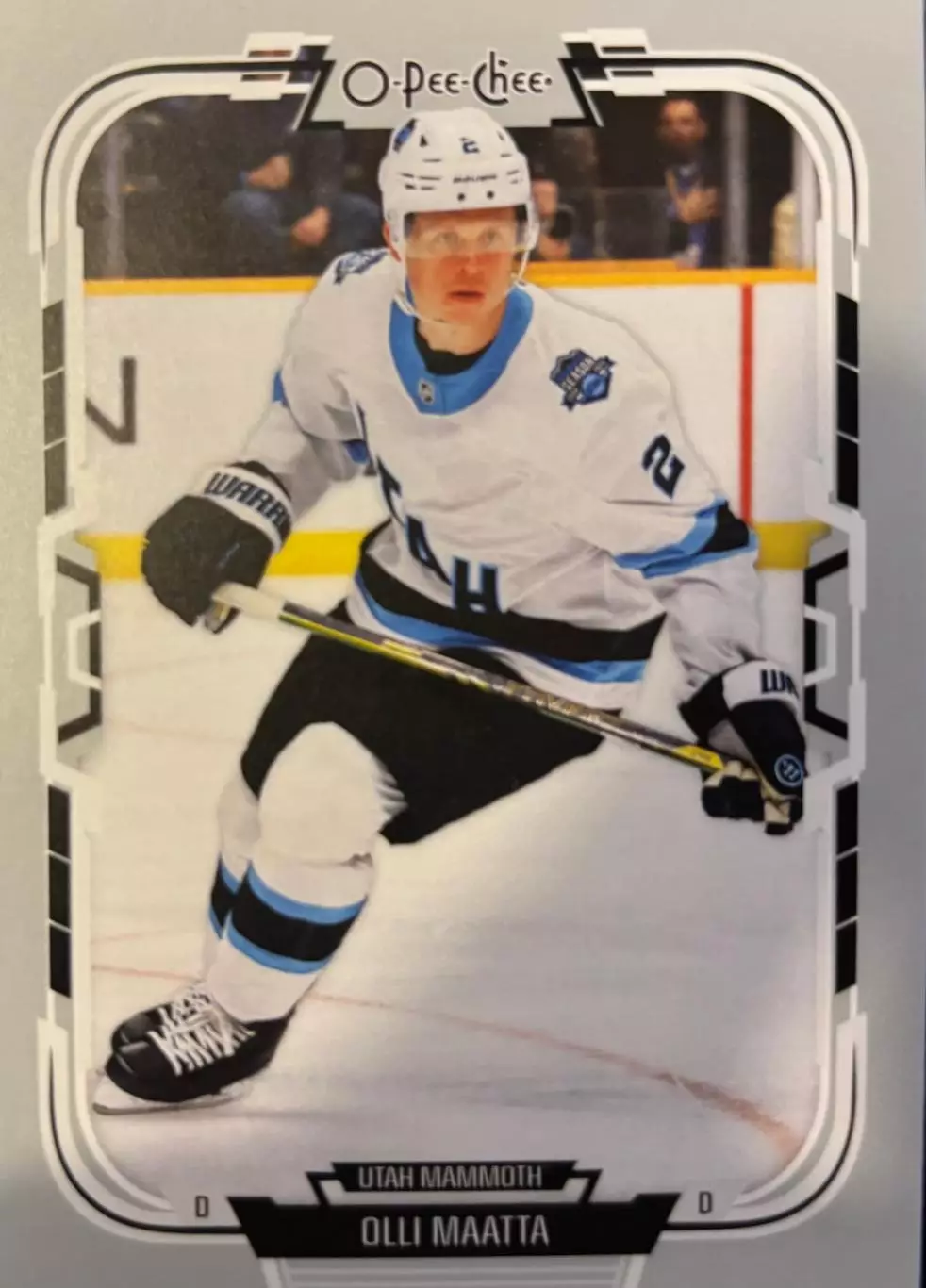 Хоккей. Карточка Olli Maatta - Олли Мяяття Utah Hockey Club - Юта Маммот НХЛ/NHL