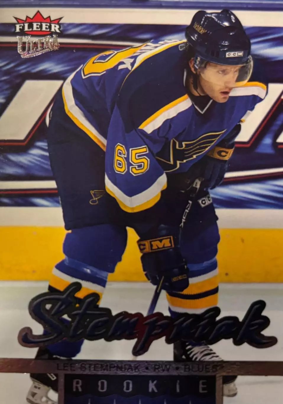 Хоккей Карточка Lee Stempniak-Ли Стемпняк St. Louis Blues/Сент-Луис Блюз НХЛ/NHL