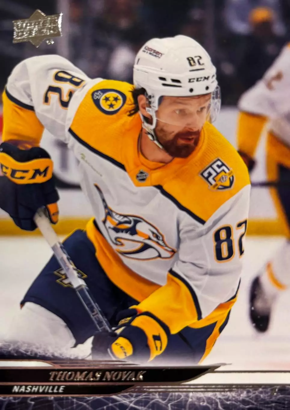 Карточка Thomas Novak-Томас Новак Nashville Predators-Нэшвилл Предаторз НХЛ/NHL
