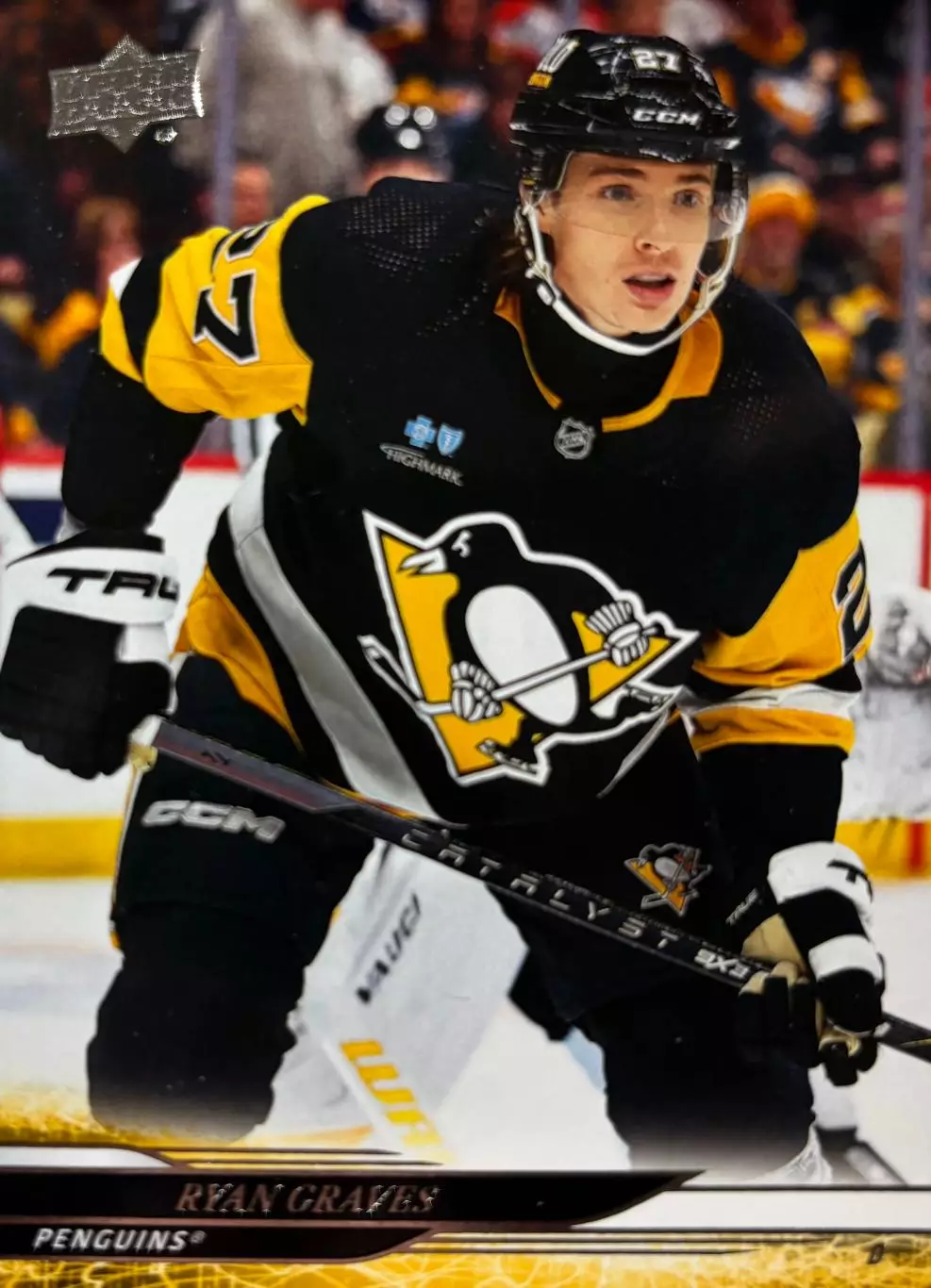 Хоккей. Карточка Ryan Graves-Райан Грейвс Pittsburgh Penguins-Питтсбург НХЛ/NHL