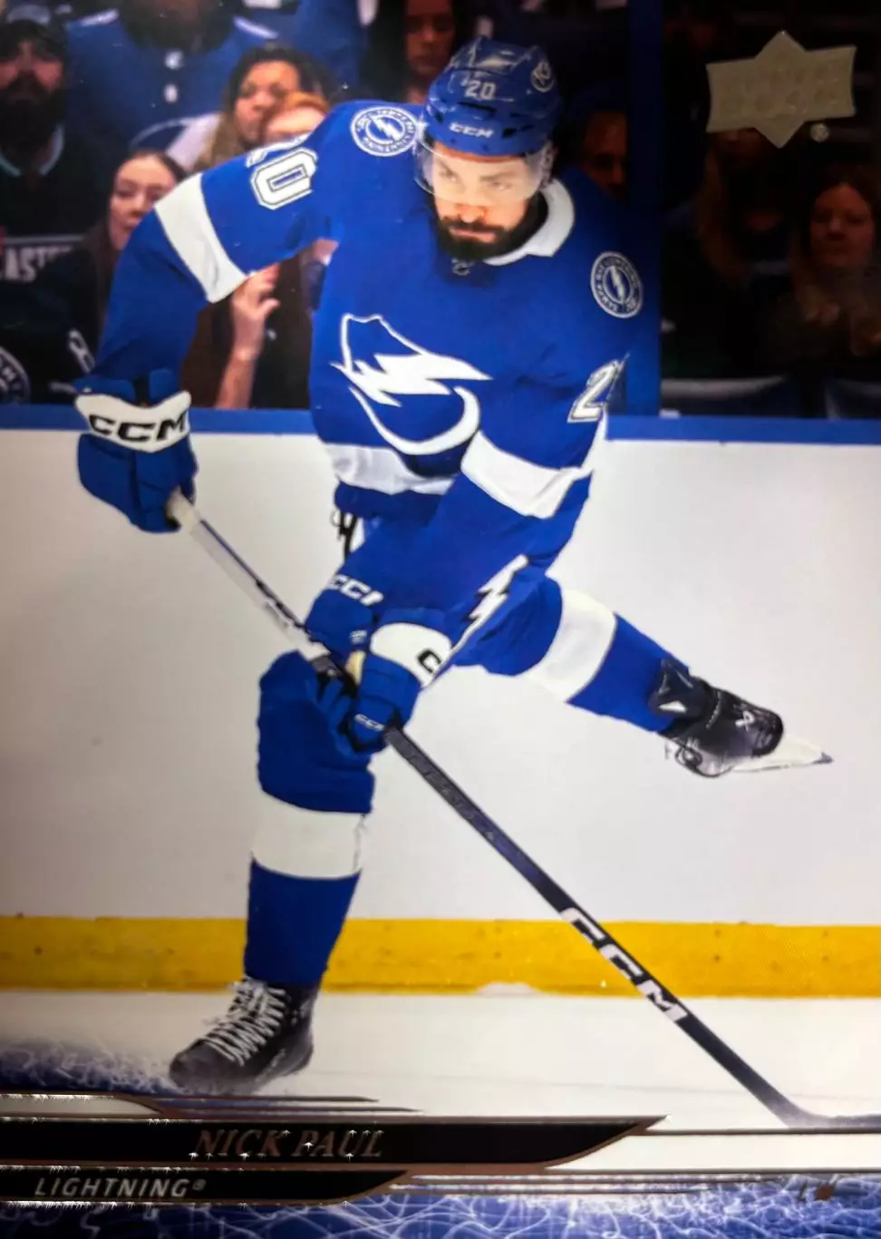 Хоккей Карточка Nick Paul-Ник Пол Tampa Bay Lightning/Тампа-Бэй Лайтнинг НХЛ/NHL