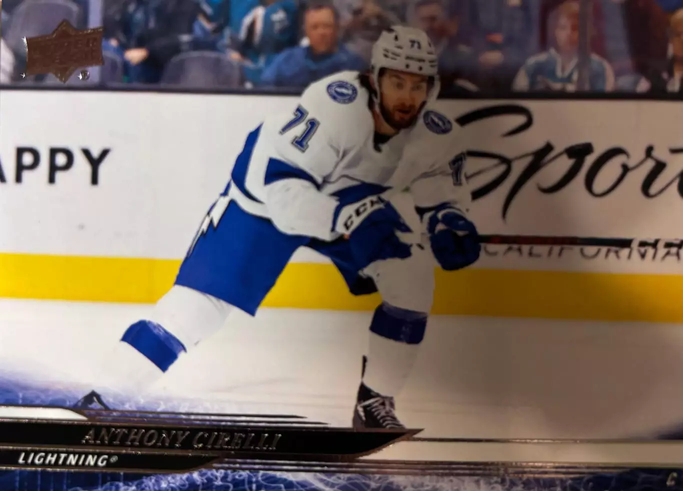 Хоккей Карточка Anthony Cirelli-Энтони Сирелли Tampa Bay Lightning-Тампа НХЛ NHL