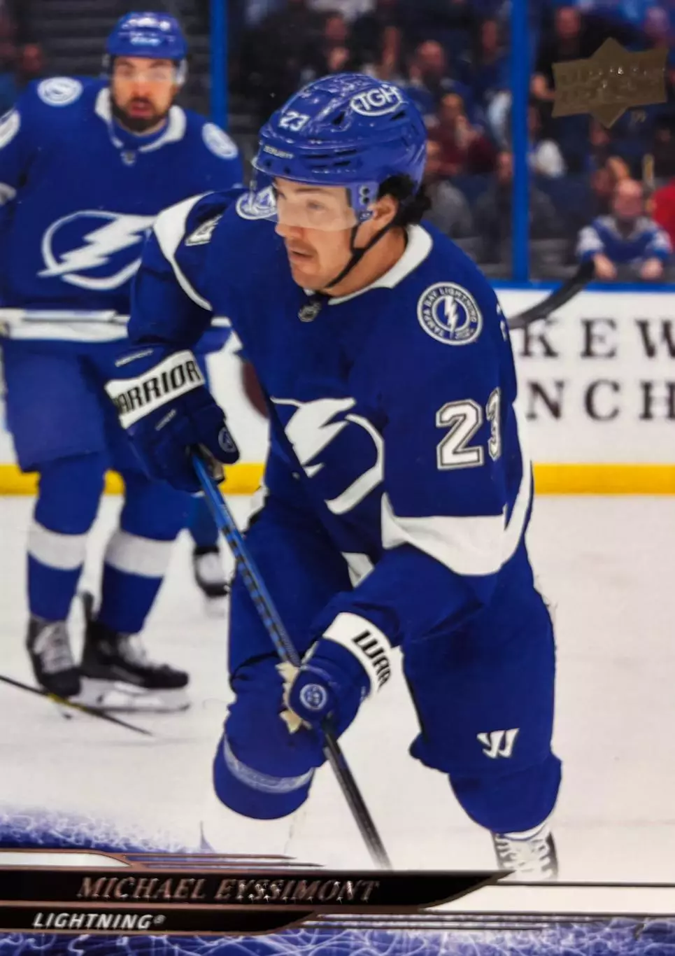 Карточка Michael Eyssimont-Майкл Эйссимонт Tampa Bay Lightning/Тампа-Бэй НХЛ-NHL