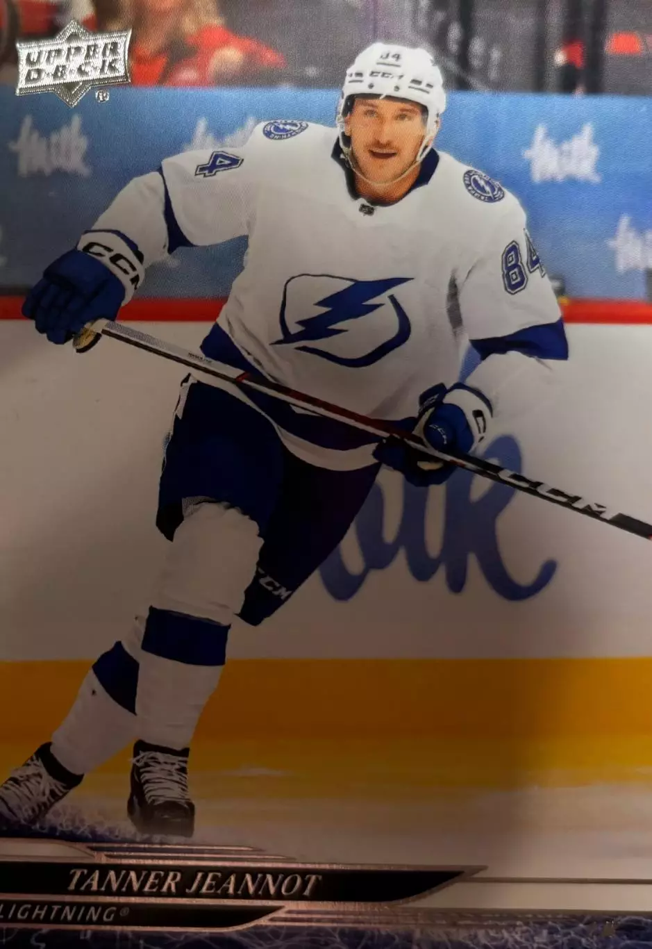 Карточка Tanner Jeannot - Таннер Жанно Tampa Bay Lightning / Тампа-Бэй НХЛ/NHL