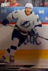 Карточка Tanner Jeannot - Таннер Жанно Tampa Bay Lightning / Тампа-Бэй НХЛ/NHL