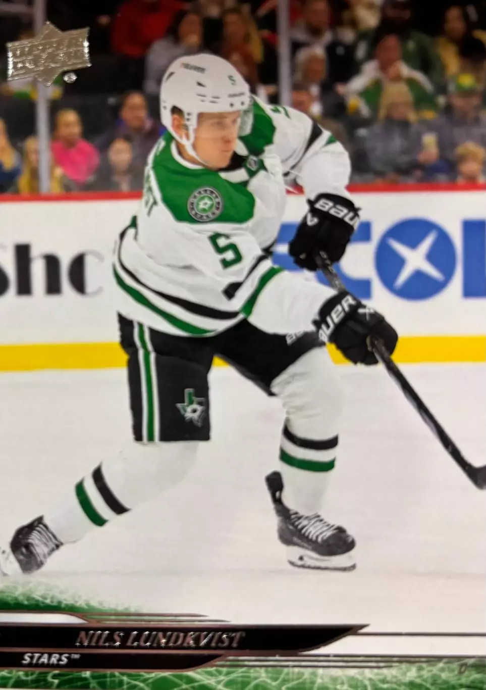 Хоккей Карточка Nils Lundkvist-Нильс Лундквист Dallas Stars-Даллас Старз НХЛ/NHL