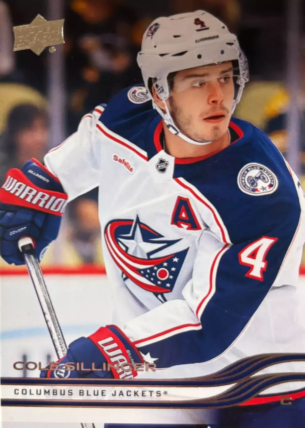 Хоккей. Карточка Cole Sillinger-Коул Силлинджер Columbus Blue - Коламбус НХЛ NHL