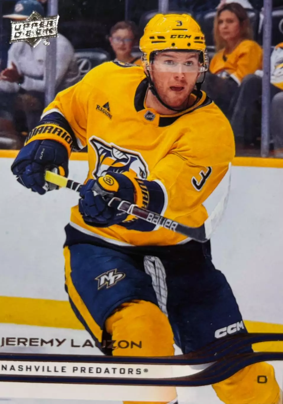 Хоккей. Карточка Jeremy Lauzon-Джереми Лозон Nashville Predators-Нэшвилл НХЛ/NHL