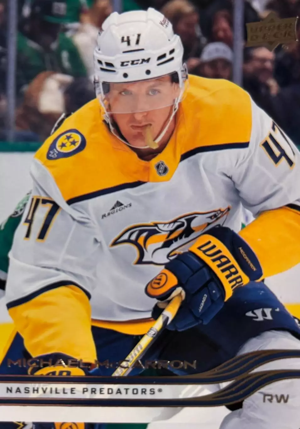 Карточка McCarron-Майкл Маккэррон Nashville Predators-Нэшвилл Предаторз НХЛ/NHL