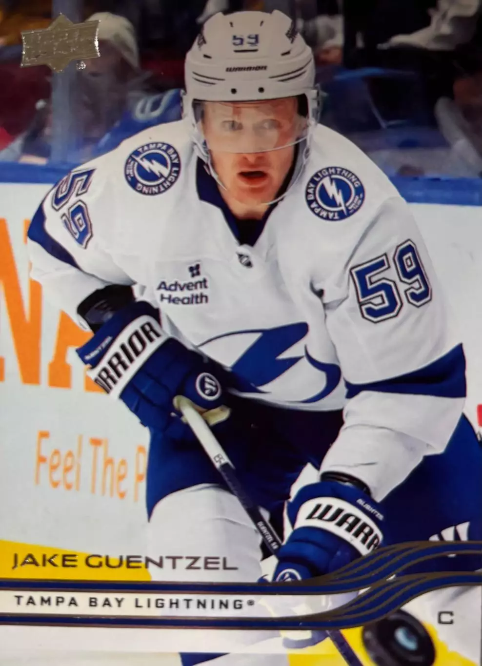 Хоккей Карточка Jake Guentzel-Джейк Генцел Tampa Bay Lightning/Тампа-Бэй НХЛ/NHL
