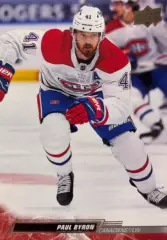 Хоккей. Карточка Paul Byron - Пол Байрон Montreal Canadiens - Монреаль НХЛ/NHL