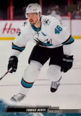 Хоккей. Карточка Tomas Hertl-Томаш Гертл San Jose Sharks/Сан-Хосе Шаркс НХЛ-NHL