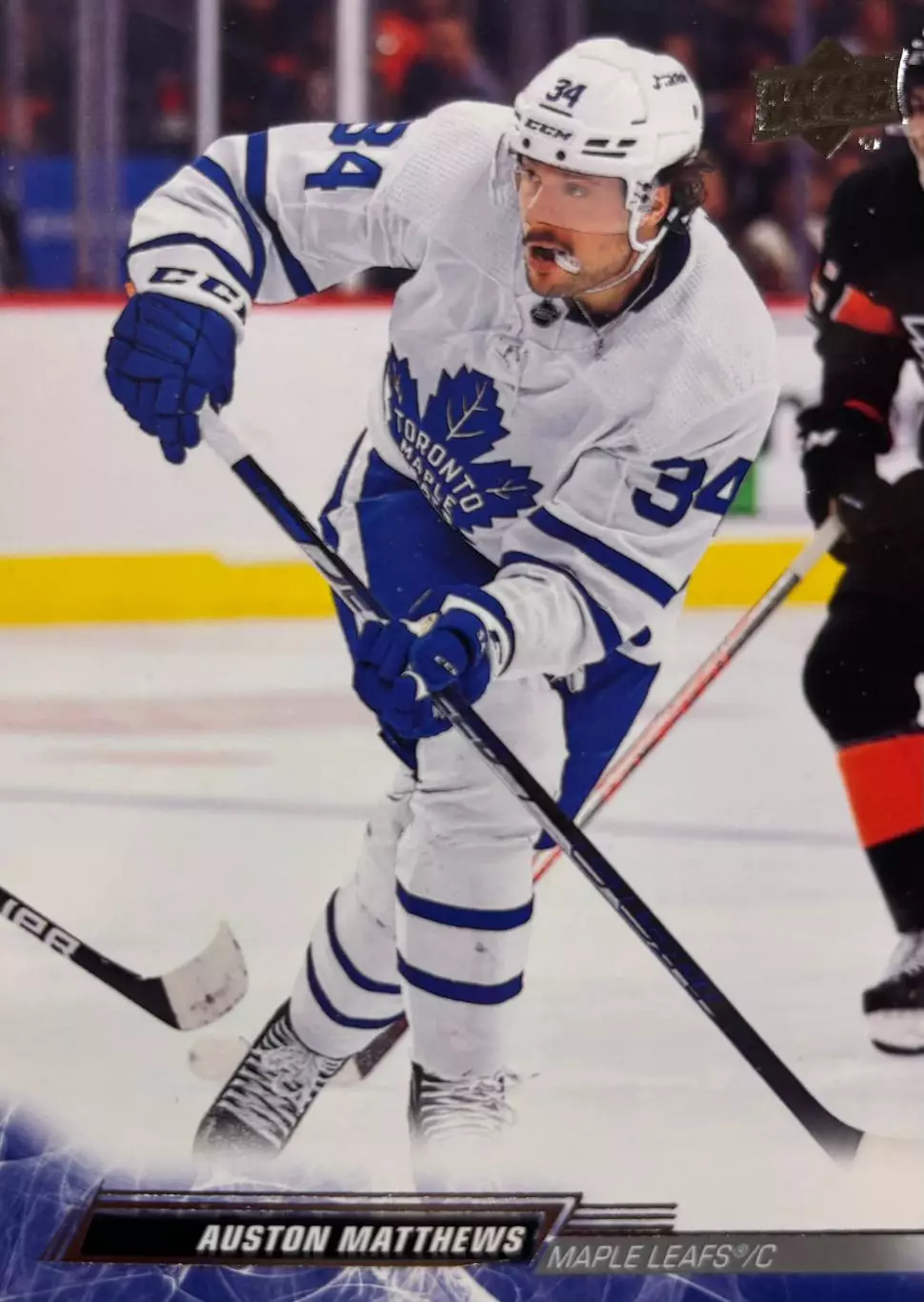 Карточка Auston Matthews-Остон Мэттьюс Toronto Maple Leafs/Торонто НХЛ-NHL