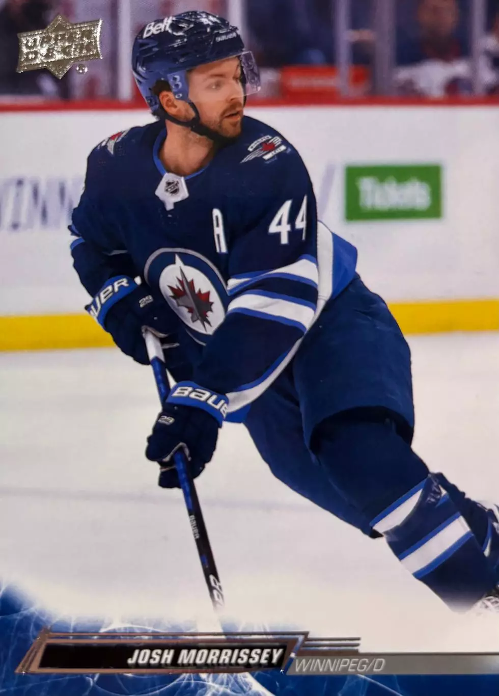 Хоккей. Карточка Josh Morrissey-Джош Моррисси Winnipeg Jets-Виннипег НХЛ/NHL