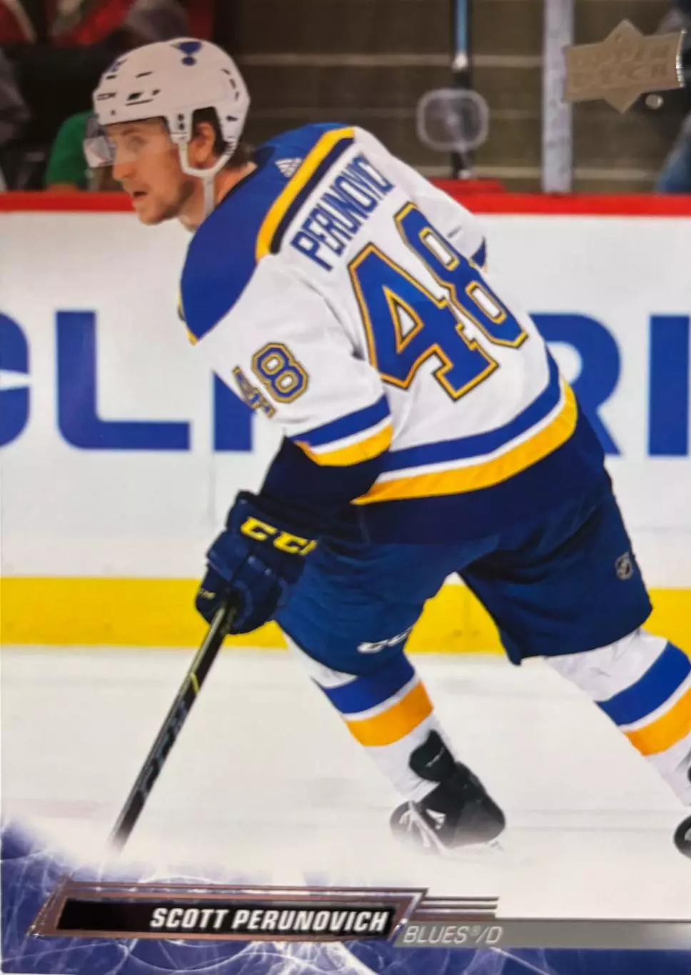 Карточка Scott Perunovich-Скотт Перунович St. Louis Blues/Сент-Луис Блюз НХЛ/NHL