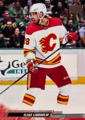 Хоккей. Карточка Elias Lindholm - Элиас Линдхольм Calgary Flames-Калгари НХЛ-NHL