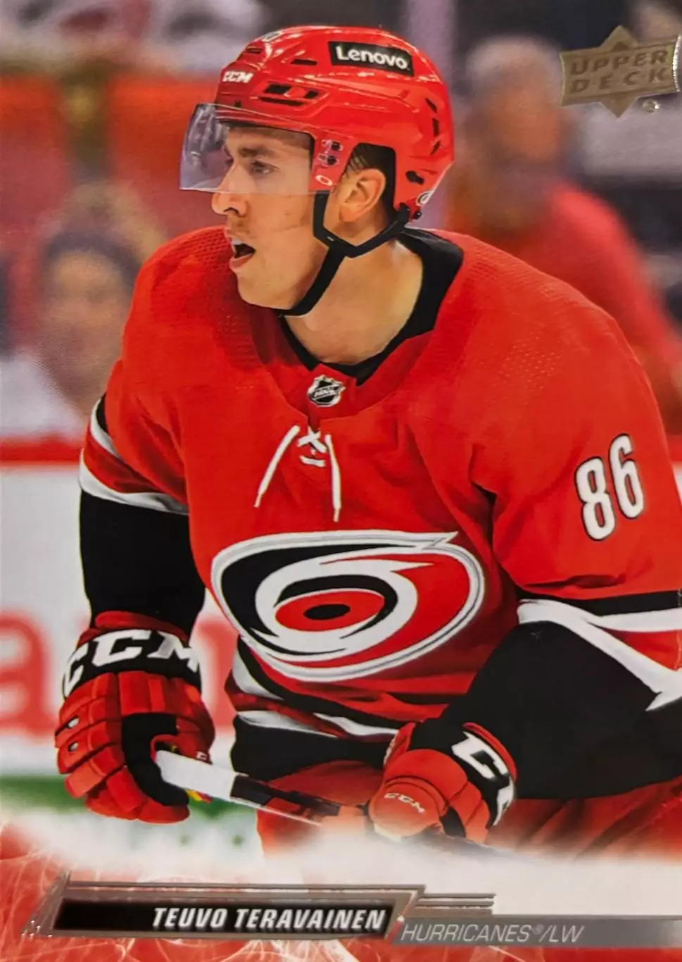 Карточка Teuvo Teravainen-Теуво Терявяйнен Carolina Hurricanes-Каролина НХЛ NHL