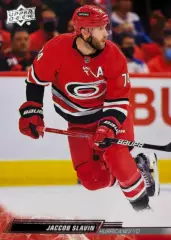 Карточка Jaccob Slavin - Джейккоб Слэвин Carolina Hurricanes - Каролина НХЛ-NHL