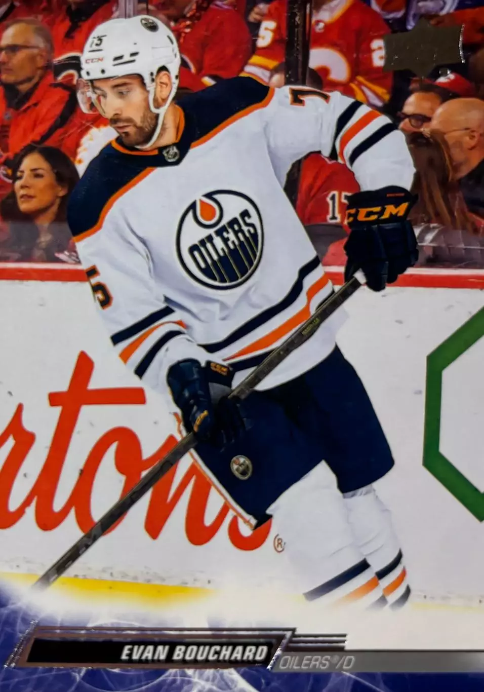 Хоккей Карточка Evan Bouchard-Эван Бушар Edmonton Oilers-Эдмонтон Ойлерз НХЛ-NHL