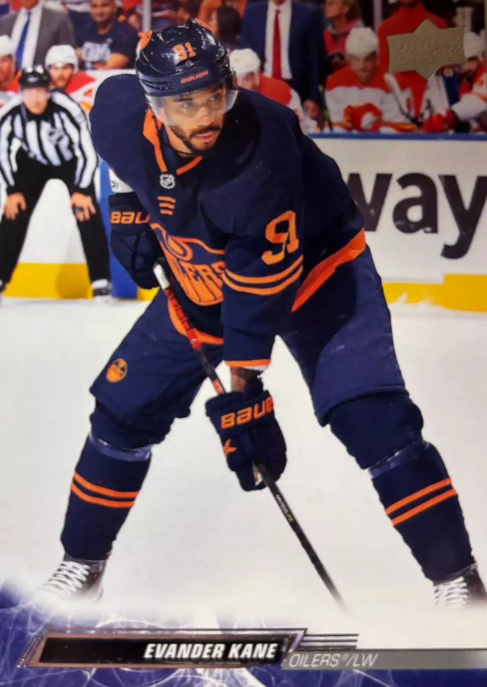 Карточка Эвандер Кейн Edmonton Oilers/Эдмонтон Ойлерз, Динамо Минск НХЛ/NHL/КХЛ