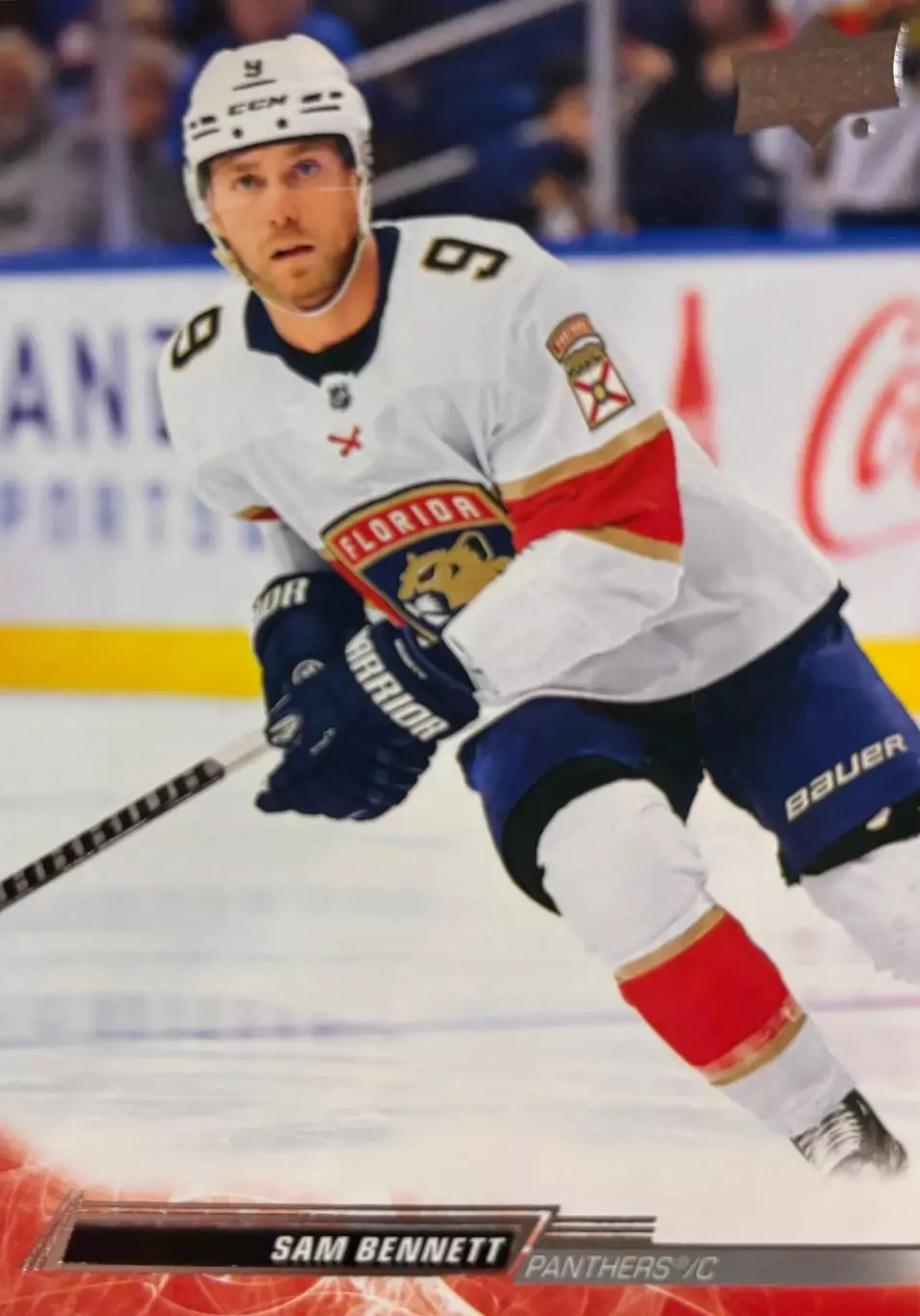 Хоккей Карточка Sam Bennett-Сэм Беннетт Florida Panthers-Флорида Пантерз НХЛ-NHL