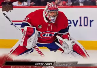 Хоккей. Карточка Carey Price-Кэри Прайс Montreal Canadiens - Монреаль НХЛ/NHL