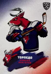 Хоккей. Карточка Талисман Торпедо Нижний Новгород КХЛ/KHL сезон 2024/25 SeReal