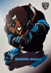 Хоккей. Карточка Талисман/Маскот Динамо Минск КХЛ/KHL сезон 2024/25 SeReal
