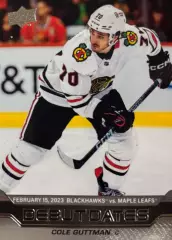 Карточка Cole Guttman-Коул Гуттман Chicago Blackhawks - Чикаго Блэкхокс NHL/НХЛ
