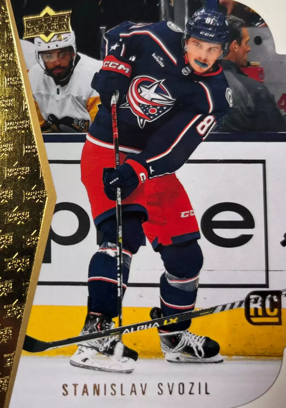 Хоккей. Карточка Svozil-Станислав Свозил Columbus Blue Jackets-Коламбус НХЛ/NHL