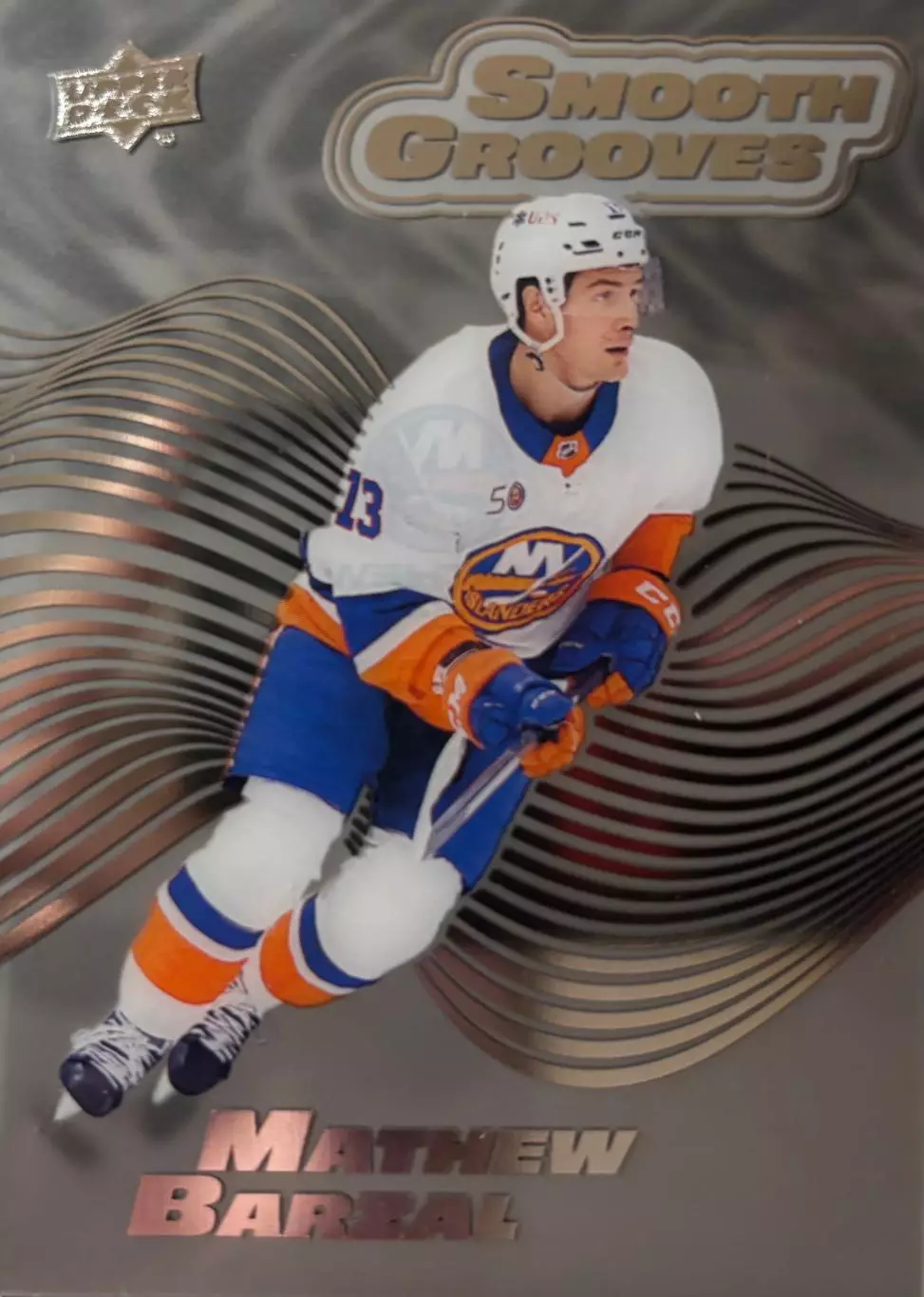 Хоккей. Карточка Mathew Barzal/Мэтью Барзал New York Islanders/Айлендерс НХЛ NHL