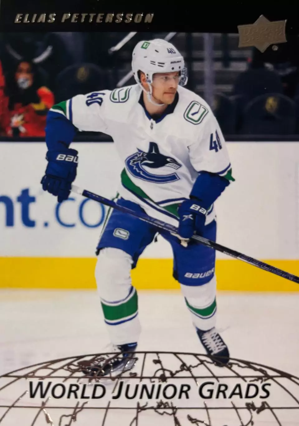 Карточка Elias Pettersson-Элиас Петтерссон Vancouver Canucks - Ванкувер НХЛ\NHL