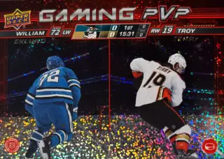 Хоккей. Карточка William Eklund/Troy Terry San Jose Sharks/Anaheim Ducks НХЛ/NHL