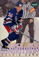 Карточка Niklas Sundstrom-Никлас Сундстрем New York Rangers - Рейнджерс НХЛ/NHL