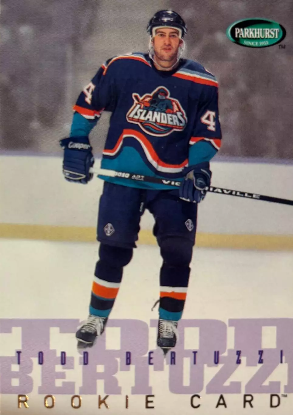 Хоккей Карточка Todd Bertuzzi-Тодд Бертуцци New York Islanders-Айлендерс НХЛ/NHL