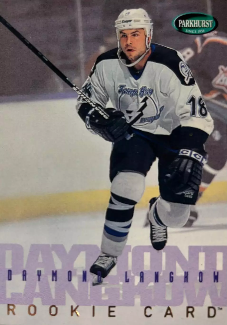Карточка Daymond Langkow - Дэймонд Лэнгкоу Tampa Bay Lightning/Тампа-Бэй НХЛ-NHL
